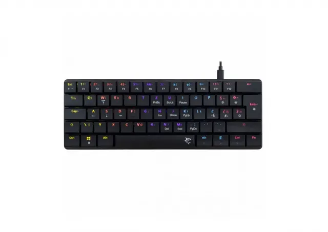 Mehanička tastatura White Shark Nagamaki GK 006112 Crna/Low Profile/Red switches/RGB