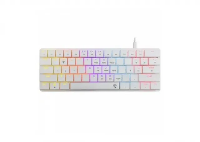 Mehanička tastatura White Shark Nagamaki GK 006211 Bela/Low Profile/Red switches/RGB