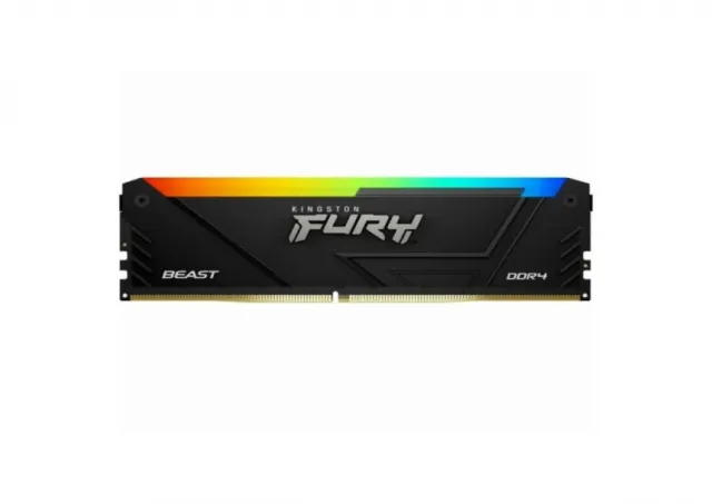 Memorija DDR4 16GB (2x8GB) 3600MHz Kingston Fury Beast RGB KF436C17BB2AK2/16
