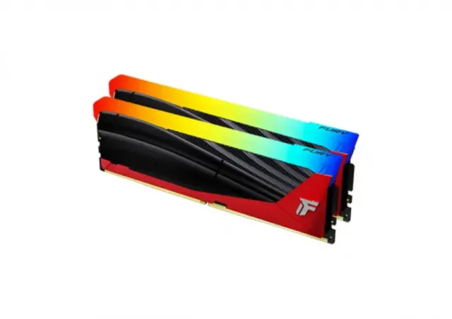 Memorija DDR5 48GB (2x24) 8000MHz ARGB Kingston Fury Renegade KF580C36RLAK2-48