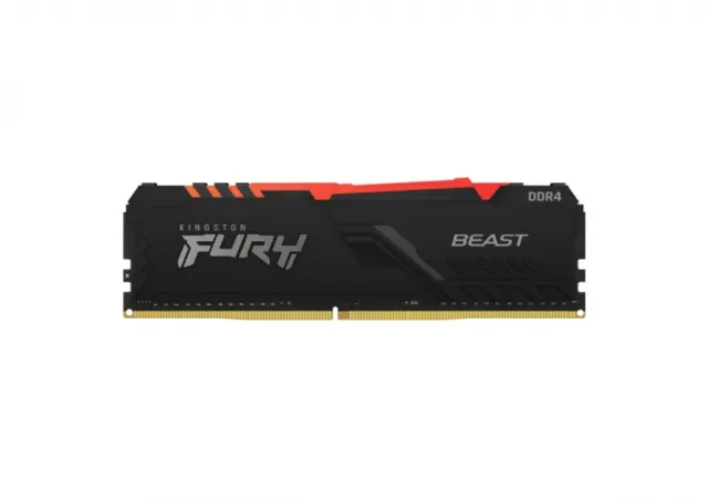 Memorija KINGSTON 16GB(2x8GB)/DIMM/DDR4/3200GHz/CL16/FURY Beast RGB
