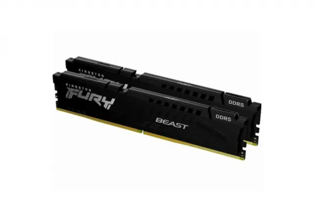 Memorija KINGSTON 32GB(2x16GB)/DIMM/DDR5/6400MHz/CL32/FURY Beast XMP