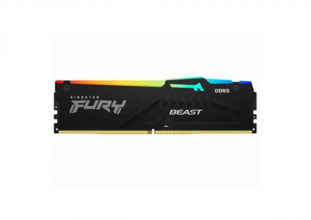 Memorija KINGSTON 32GB/DIMM/DDR5/6400MHz/CL32/FURY Beast RGB EXPO
