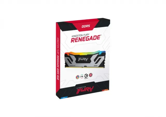 Memorija KINGSTON 48GB(2x24GB)/DIMM/DDR5/8400MHz/CL40/FURY Renegade RGB