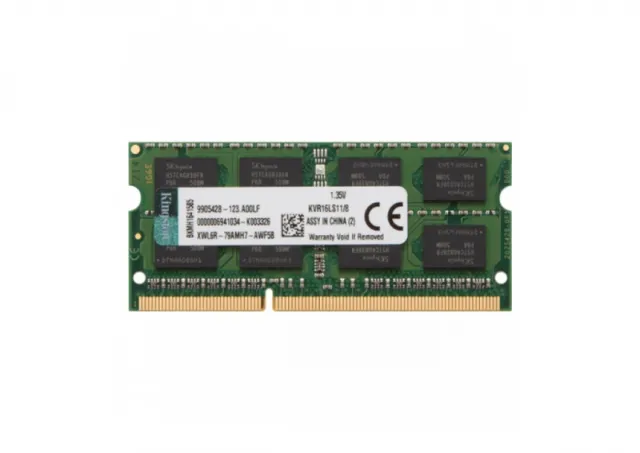 Memorija KINGSTON KVR16LS11 8/8GB/SODIMM/DDR3/1600MHz/crna
