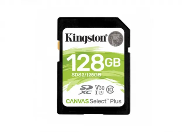 Memorije kartice KINGSTON SDXC 128GB Class 10 U3 100MB/s-85MB/s SDS2/128GB
