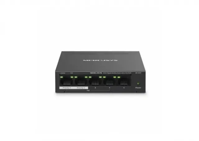 Mercusys MS105GP, 5-Port gigabit Desktop Switch