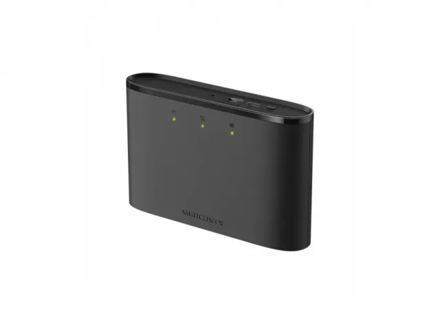 Mercusys MT110 4G FDD/TDD-LTE MiFi prenosni bežični ruter sa modemom 150Mb/s down & 50Mb/s upload, baterija 2200mAh (do 10 sati), 2.4GHz WiFi 802.11b/g/n, do 10 klijenata, SIM slot, MERCUSYS App