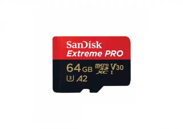 Micro SDXC SanDisk 64GB Extreme PRO, SDSQXCU-064G-GN6MA sa adapterom