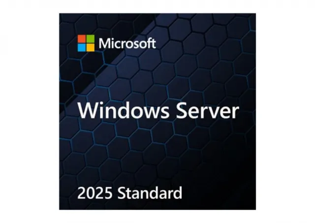 Microsoft OEM Win Server Std 2025 64Bit ENG 16C, EP2-25187
