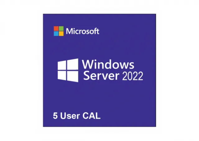 Microsoft R18-06466 Windows Server CAL 2022 English 1pk DSP OEI 5 Clt User CAL
