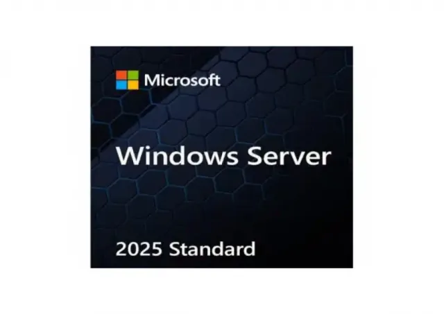 Microsoft Windows Server Standard 2025 64bit English 1pk DSP OEI DVD 16 core P73-08538