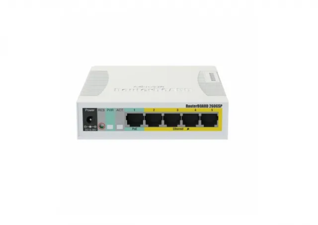 Mikrotik 260GSP CSS106-1G-4P-1S