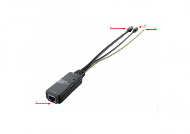 MikroTik GESP+POE-IN gigabit poe injector