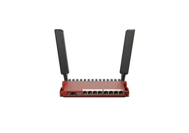 MikroTik L009UiGS-2HaxD-IN in desktop case with routerOS L5