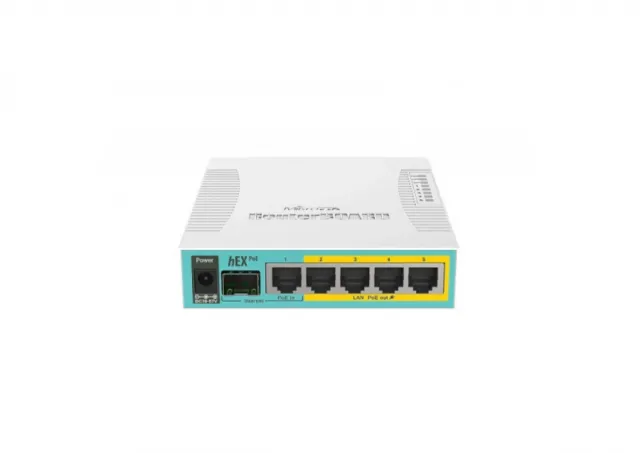 MikroTik RouterBOARD RB960PGS hEX PoE (5x GE, SFP)