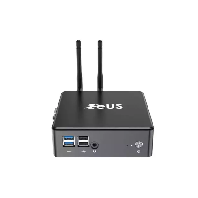 Mini PC Zeus MPI14- Intel i5-1345U 10C 4.7 GHz/DDR4/LAN/Dual WiFi/BT/HDMI/DP/USB C/ext ANT Refurbish