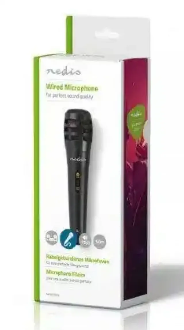 Mirkofon karaoke Nedis MPWD15BK