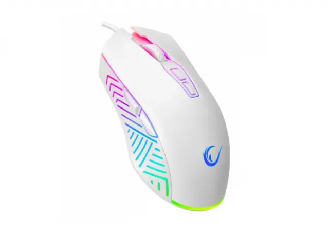 Miš USB Rampage SMX-G68 SPEAR RGB beli