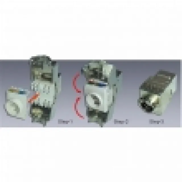 Modul RJ-45 STP kat. 6A fully shielded (oklopljen) – 500MHz, kabl se spaja bez alata, 10GBASE-T / 2.5GBASE-T / 1000BASE-T, GHMT sertifikat, T568A/B, Full FA-2620KSF-8-C6A