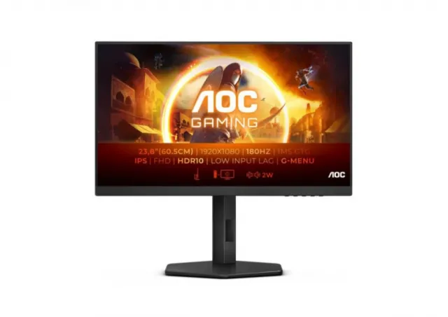 Monitor 23.8" AOC 24G4X 1920x1080/0.5ms/HDR19/HDMI/DP/Full Ergonomic