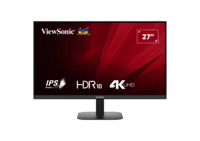 Monitor 27 Viewsonic VA2708-4K-HD 3840x2160/4K UHD/IPS/4ms/60Hz/2x HDMI/DP/HDR10