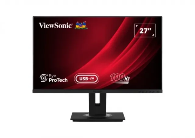 Monitor 27 Viewsonic VG2755-2K 2560x1440/QHD/100Hz/IPS/5ms/HDMI/DP/4x USB/USB-C/Pivot/Zvučnici