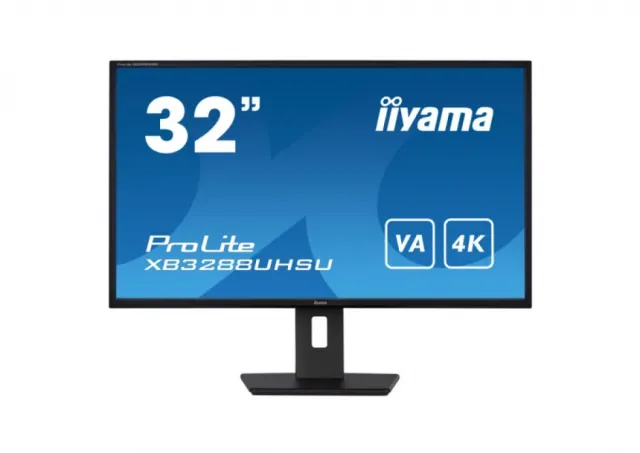 Monitor 31.5" Iiyama XB3288UHSU-B5 VA 3840x2160/60Hz/3ms/2xHDMI/DP/USB/zvučnici