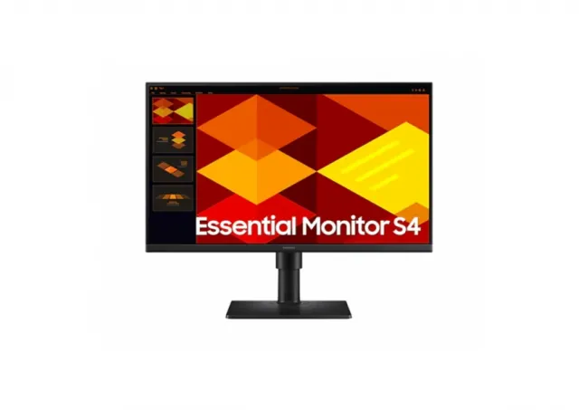 Monitor SAMSUNG LS24D400GAUXEN 24"/IPS/1920x1080/100Hz/5ms/HDMIx2,DP,USB/Pivot,visina/crna