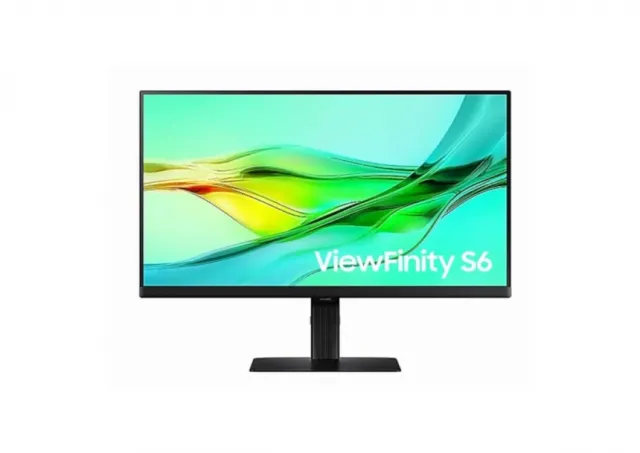 Monitor SAMSUNG LS24D600UAUXEN 24"/IPS/2560x1440/100Hz/5ms GtG/HDMIx2,DP,USB,LAN/Pivot,visina/crna