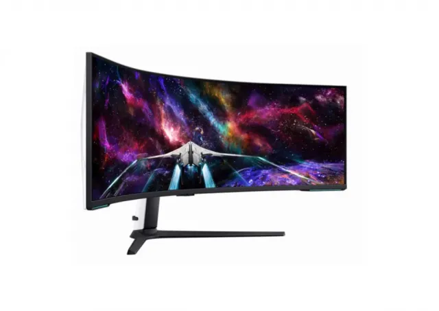 Monitor SAMSUNG LS57CG952NUXEN 57"/VA,zakrivljen,32:9/7680x2160/240Hz/1ms GtG/HDMIx3,DP,USB/Freesync