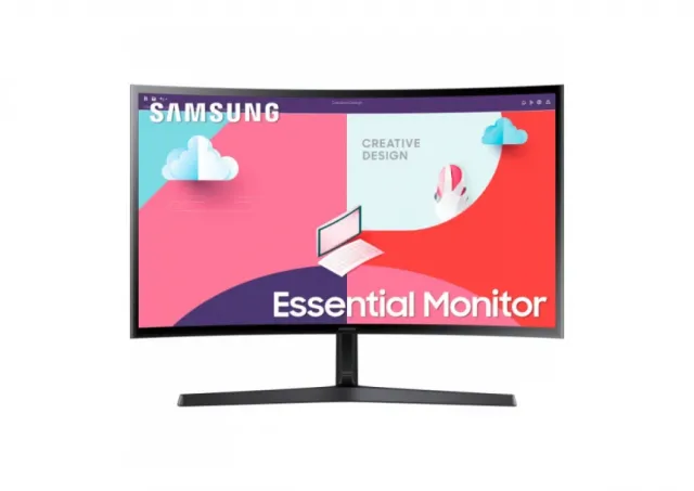 Monitor Samsung S24C366EAU 61cm/24inca (1920x1080) Curved 16:9 4ms 75Hz HDMI VGA VESA Full HD Black