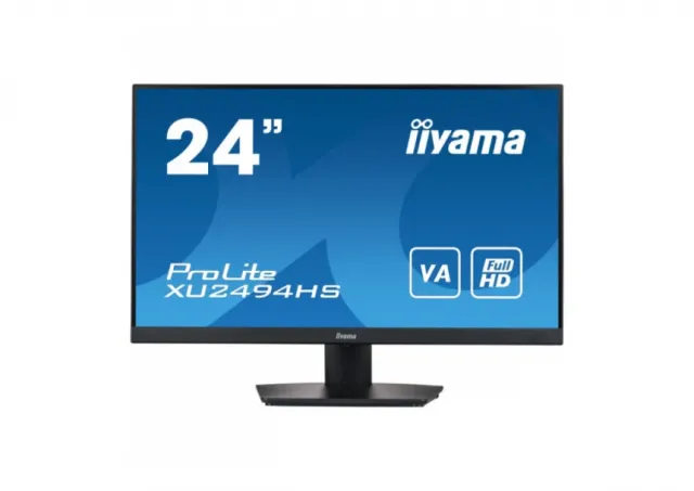 Monitor TFT 24inc/60,5cm (1920x1080) iiyama ProLite XU2494HS-B2 16:9 4ms HDMI DisplayPort VESA