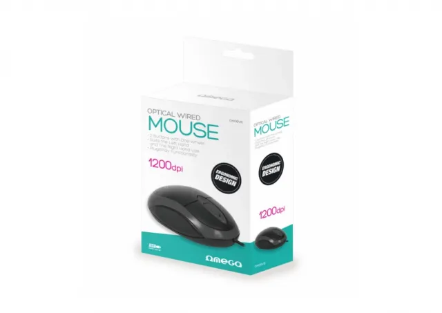 Mouse Omega OM06VB crni usb