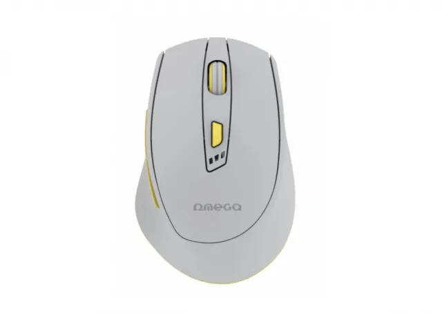 Mouse Omega OMC529RWGL bezicni sivi
