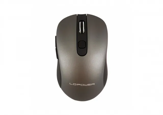 Mouse USB Wireless LC Power LC-M718GW Mouse optical compact 2.4Ghz Wireless 800/1200/1600dpi Black/Antracit