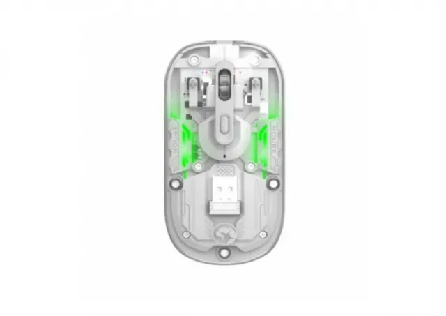 Mouse USB WIRELESS MARVO M808W Transparent