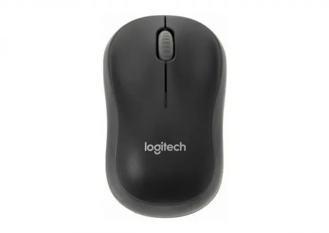 Mouse Wireless Logitech M186 Wireles Mouse Black 910-004131