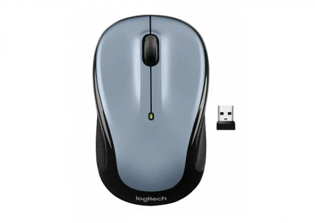 Mouse Wireless Logitech M325s Wireles Mouse ,Light  Silver
