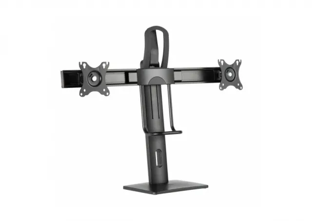MS-D2-01 Gembird Podesivi stoni drzac za dva monitor, tilt, 17-27 max.2x6kg