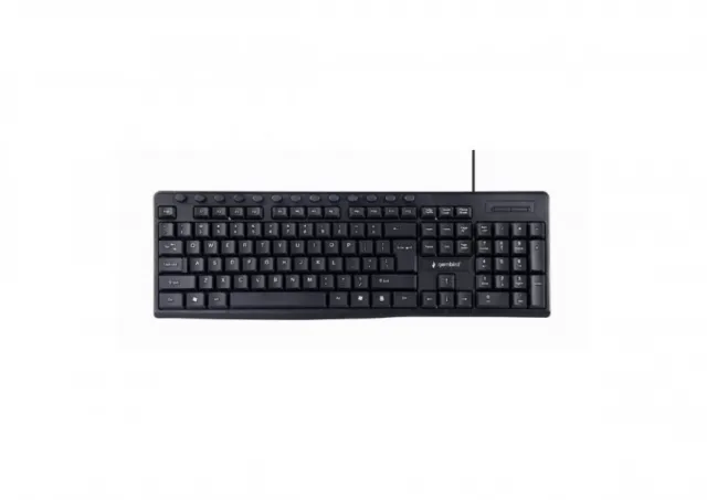 Multimedia Keyboard US, USB, Black