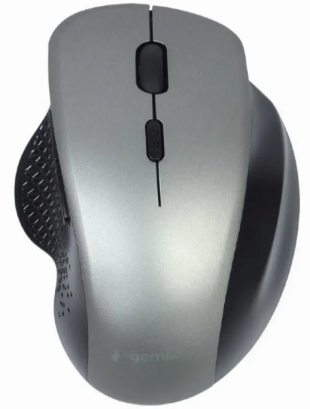 MUSW-6B-02-BG Gembird Bezicni mis 2,4GHz opticki USB 6-button 800-1600Dpi black-spacegrey 112mm 43025