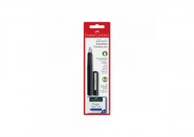 Naliv pero Faber Castell + patrone crno 149809