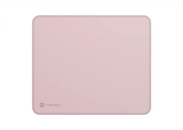 Natec NPO-2087 COLORS, Mouse Pad, 30 cm x 25 cm, Waterproof, Misty Rose