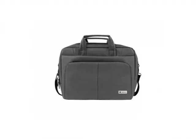 Natec NTO-0812 GAZELLE, 15.6" Laptop Bag, Dark Grey
