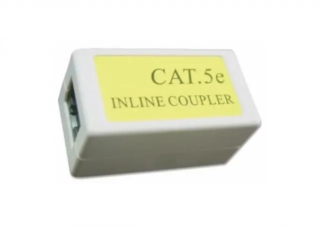 NCA-LC5E-001 Gembird Cat.5E LAN coupler white Spojnica za kabl RJ-45 (alt. TA-350)