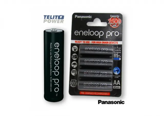 NiMH 1.2V 2550mAh BK-3HCCE-2BE ENELOOP  blister 4 ( cena po komadu )