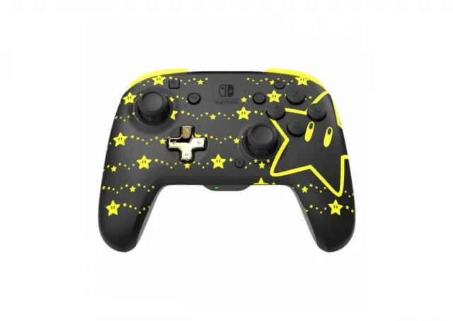 Nintendo Switch Wireless Controller Rematch - Super Star Glow In The Dark