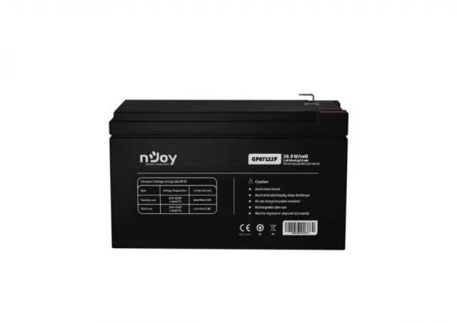 NJOY GP07122F baterija za UPS 12V 7Ah (BTVACGUOBTG2FCW01B)