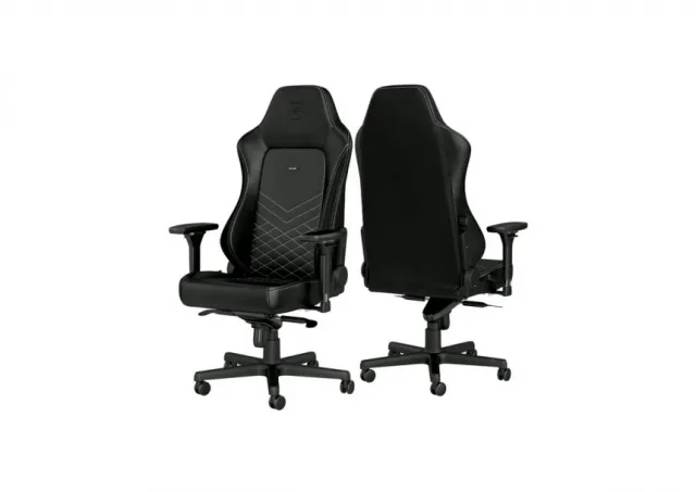 NOBLECHAIRS HERO Gaming stolica crno-platinum bela 